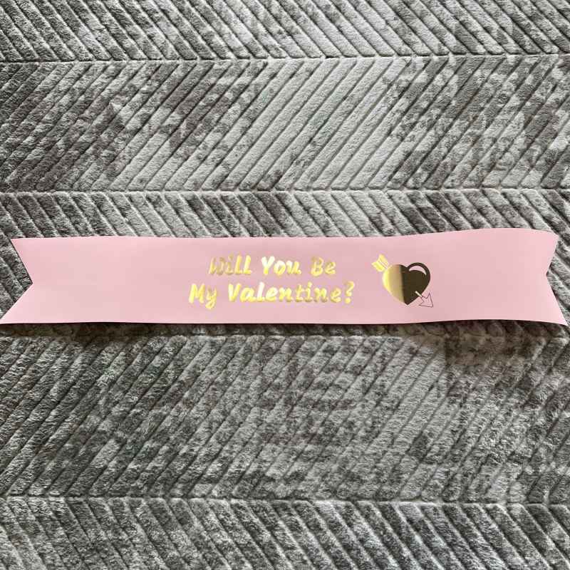 Will You Be My Valentine? - Pink Color