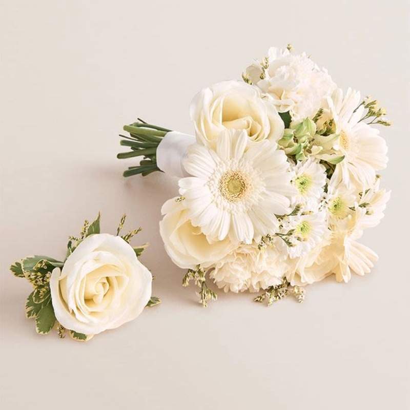 Junior Bouquet and Boutonniere