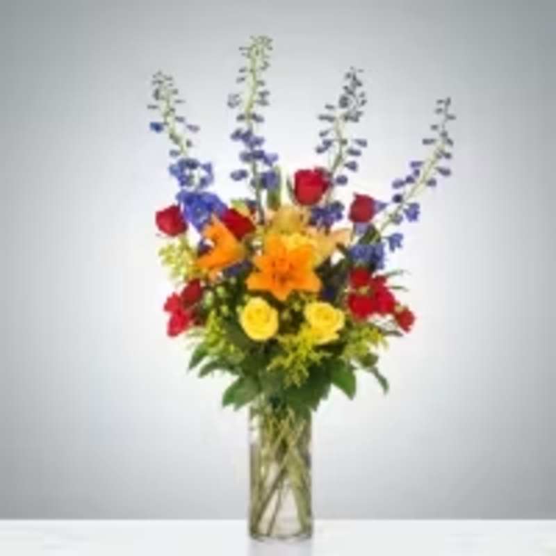 Vibrant Harmony Vase