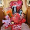 6x6 good box with a variety of chocolates &amp; balloon