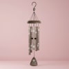 Cherish beautiful memories with this 30-inch Silhouette Sonnet wind chime. Crafted with