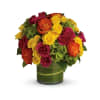 "Birthday Spectacle Soiree" is a dazzling birthday flower arrangement that exudes vibrant