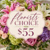 Let our florist put together a beautiful bouquet of their choice for