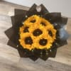 bouquet of sunflowers with LED light