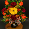  &ldquo;Dad is the King&rdquo; 
Celebrate Dad with this vibrant arrangement full
