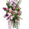 Lavender Grace Standing Spray

Celebrate a beautiful life with this graceful standing spray