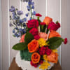  This arrangement is colorful, cheerful, and elegant&mdash;perfect for everyday gifts or