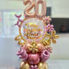 detalle en globos