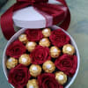 CAJA DE ROSAS CHOCOLATES