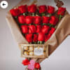 El Ramo Pasi&oacute;n &amp; Ferrero es un bouquet cl&aacute;sico, elegante y perfecto