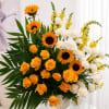 Honor a cherished life with the warm beauty of Golden Sunrise Tribute