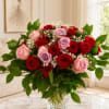 Beautiful Bouquet with roses. Flowers arrangement is sure to put a smile