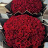 An extraordinary bouquet of 100 premium roses designed to make a bold