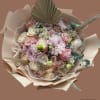 Roses, Dahlias,lisanthus,pampus 