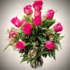 A classic statement of love and admiration, the Bold Elegance Rose Vase