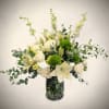 Elegant, airy, and effortlessly graceful, our Pure Serenity Arrangement captures the beauty