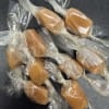 Homemade from scratch Caramels, individually wrapped. 
Prepared in our Licensed kitchen.
