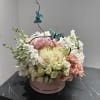 Delicate, whimsical, and full of charm, our Butterfly Garden Bloom Hatbox is