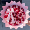 Pink and red roses 