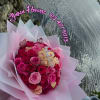 Soft Tones, Bold Style 
Our Mixed Pink Buch&oacute;n blends delicate shades of