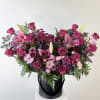 Power of Love Flower Arrangement &ndash; Luxe Pink Lily &amp; Purple Rose