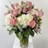 Make Me Blush is a sophisticated bouquet blends timeless elegance with modern