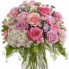 This softly elegant gesture of condolence and affection honoring the memory of