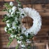 Lovely Wreath design for a baby shower, wedding, or sympathy event. 

Wreath