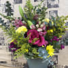 6" Tin Pot Arrangement