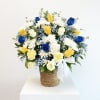 Funeral basket arrangement 
