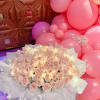 99 fresh Light Pink rose

Comes with Fairy Bow and String of decorative