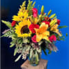 (ONE-SIDED) Give them the colors of the Sun in a beautiful bouquet