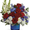 The classic color trio looks more beautiful than ever in this lush