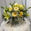 Florals and colors are dependent upon availability.