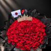 Long-stemmed Ecuadorian roses, selected for their perfection and elegance. The ideal gesture