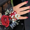 Worn on the wrist with a choice of gold or silver bracelet-