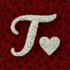 Baby's breath letter - Size &amp; price varies depending on bouquet size