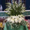 This beautiful arrangement is a graceful tribute that honors a life beautifully