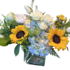 Sunshine by the Sea is a fresh and uplifting arrangement inspired by