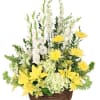 Send your most sincere sympathies to family and friends with a basket