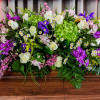 This is a stunning option for a funeral service or church. This