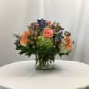 This beautiful cube bouquet makes for the perfect centerpiece for parties, dinners