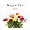 Assorted roses in red, pink, white, and yellow