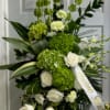 An amazing  Funeral Spray  at a reasonable price.  Hydrangea