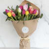 Spring Tulip Wrap for Mother&rsquo;s Day featuring 20 fresh tulips with seasonal