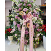 Utterly feminine, this spray is an extraordinarily beautiful way to bid farewell