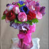 Baby pink enchanted arrangement bouquet