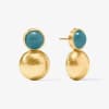 Gold Solara Midi Earring with Iridescent Montana Blue Stone

Discover the art of