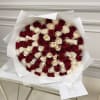 MFS Luxury 100 Rose Bouquet 
100 Roses (Red/White) 

*This bouquet does not