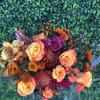 One of our best selling seasonal arrangement showcases may include pumpkins, tulips